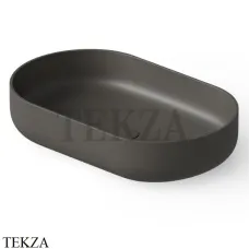 Dea Design Washbasins Раковина настольная овальная Solid Surface DD9091 550 5, Graphite №5