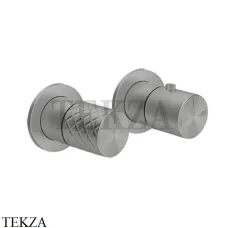 Gessi Habito INTRECCIO Термостат для душа на 3 потока, внешняя часть 70136-149, Finox Brushed Nickel