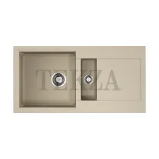 Omoikiri Sakaime 86-2 Кухонная мойка Tetogranit две чаши 4993119 бежевый