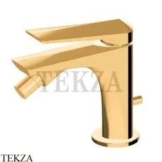 Newform Delta Zero Смеситель для биде, с донным клапаном 72225.61.020, PVD Glossy Gold