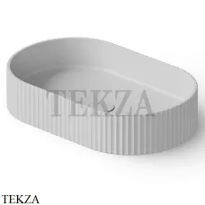 Dea Design Washbasins Раковина настольная 55х35 Solid Surface DD9811 550 18, White №18