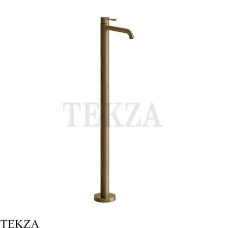 Gessi 316 FLESSA Смеситель для раковины напольный, внешняя часть 54097-791, Deep Bronze Brushed PVD