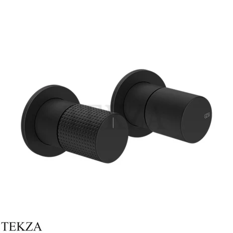 Gessi Habito CESELLO Смеситель для душа с переключателем 2 потока ванна-душ 70479-299, Black XL