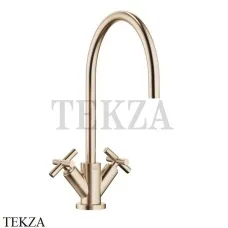 Dornbracht TARA Смеситель для кухни двухвентильный 22815892-46, Brushed Champagne (22kt Gold)