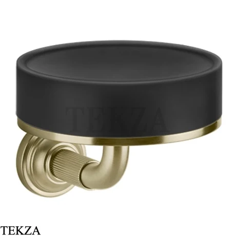 Gessi VENTI20 Мыльница настенная черная 65402-727, Brushed Brass PVD