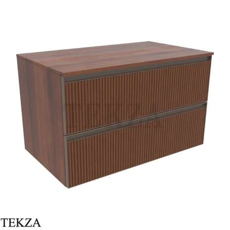 Flaminia Cubika модуль хранения подвесной 85×50×50 см, 2 ящика, орех Noce Greca