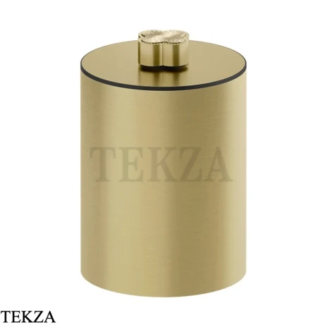 Gessi Ludovica Ведёрко, корзина для мусора с крышкой crystals 76690-727, шампань Brushed