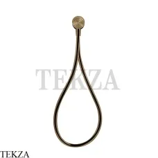 Gessi HI-FI Душевой комплект с магнитной лейкой, шланг из хромолюкс 63099-726, Warm Bronze Br.