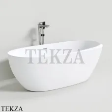 NT Bathroom NT204 Venezia Ванна свободностоящая из литого камня Solid Surface, белый матовый