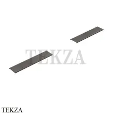 Gessi Shower G Drains Боковая крышка 60см для сливной фитинга, 67051-707, Black Metal Br. PVD