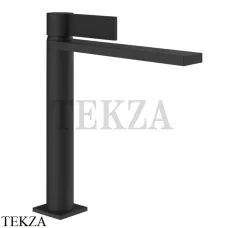 Gessi Inverso RIGATO Смеситель для раковины средний, с донным клапаном 73555-299, Matte Black