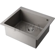 Omoikiri Bosen 57 Кухонная мойка Tetogranit прямоугольная 57-GR 4993556 leningrad grey