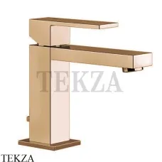 Gessi Rettangolo Смеситель для раковины, с донным клапаном 20001-735, Warm Bronze