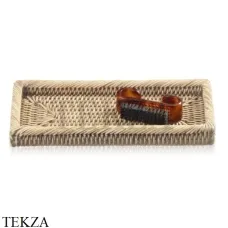 Decor Walther BASKET Лоток универсальный для ванных принадлежностей 0927591, ротанг светлый