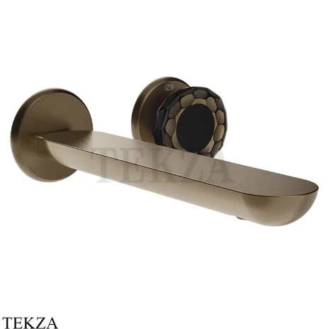 Gessi Perle Смеситель для раковины, внешняя часть 74888-761, бронза Coffee