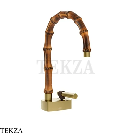 Gessi Jacqueline Смеситель для раковины, без донного клапана 77001-727, шампань Brushed