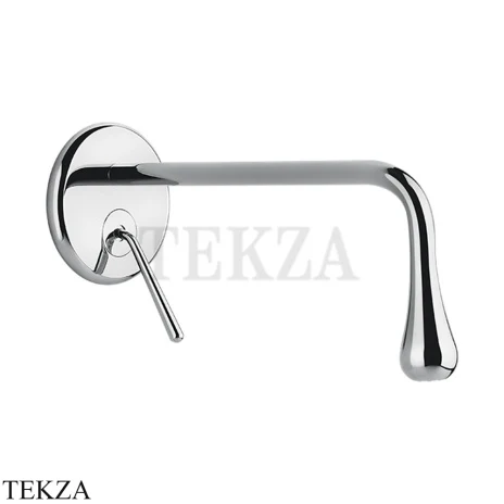 Gessi Goccia Смеситель для раковины длинный излив, внешняя часть 33686-031, хром глянец