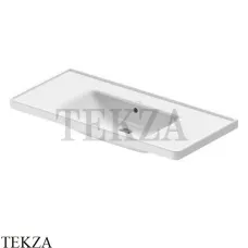 Duravit D-Neo Раковина врезная для мебели, без отверстия, 100 с переливом 2367100060, белый глянец
