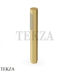 Zucchetti Ручной душ однорежимный стержневой Z94177.P41, brushed gold PVD