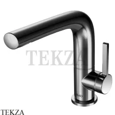 Keuco Edition 400 Смеситель для раковины 150, без гарнитуры, поворотный 51505130100, Хром черный шлифованный