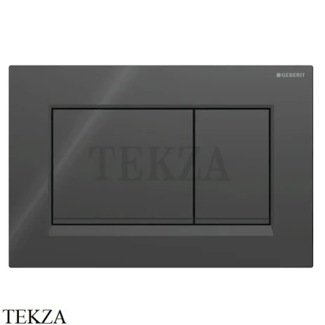 Geberit Sigma30 Клавиша смыва, пластик 115.883.DW.1, черный матовый/черный матовый