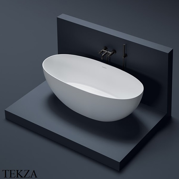 Gruppo Treesse Vera Свободностоящая ванна 150х72 solid surface V065BO, белый матовый