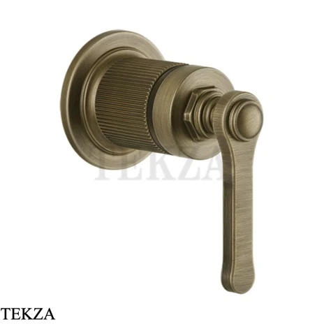 Gessi VENTI20 Смеситель для душа, 1 поток, внешняя часть 65131-713, Antique Brass