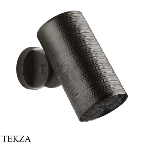 Gessi 316 SPOTWATER TRAME Душевая головка настенного крепления, многоструйная 57241-707, Black Metal Brushed PVD