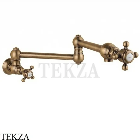 Nicolazzi Cucina Излив для кухни поворотный для холодной воды, Brushed латунь