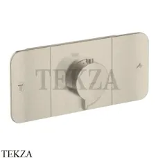 Axor ONE Термостат для душа 2 потока, внешняя часть 45712820, Brushed Nickel