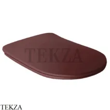 Kerasan Tribeca Сиденье ”Slim” для унитаза c микролифтом 519175, Borgogna matt