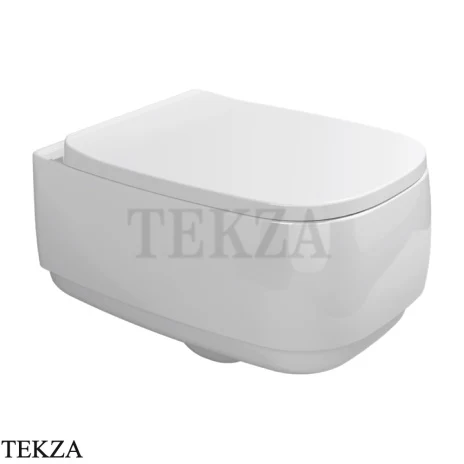 Flaminia Flag унитаз подвесной GoClean чаша без ободка FG118G, белый глянец