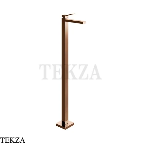 Gessi RETTANGOLO K Смеситель для раковины напольный, внешняя часть 53095-030, Copper PVD