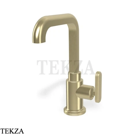 FIMA Carlo Frattini Park Line Смеситель для раковины высокий, без гарнитура, F1321LHS.1, Brushed Champagne