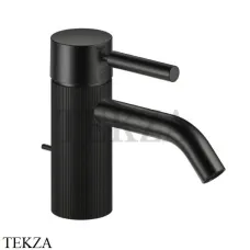 Dornbracht Meta Смеситель для раковины 125, с донным клапаном 33504660-33, черный матовый