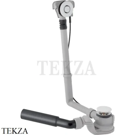 Geberit Слив-перелив для стандартной ванны, с кнопкой PushControl 150.755.21.6, хром глянец