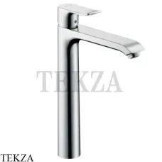 Hansgrohe Metris Смеситель для раковины, с донным клапаном 31082000, хром глянец Hansgrohe Metris Смеситель для раковины, с донным клапаном 31082000, хром глянец