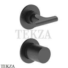 Fantini Sailing Смеситель для душа, на 2 потока, внешняя часть 67P5J085B, Matt Gun Metal Fantini Sailing Смеситель для душа, на 2 потока, внешняя часть 67P5J085B, Matt Gun Metal
