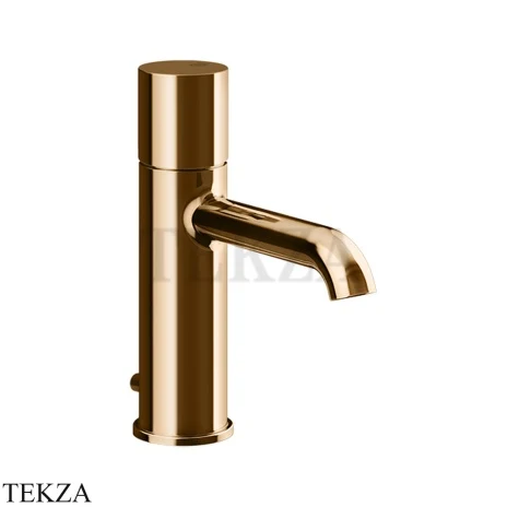 Gessi Habito UNITO Смеситель для раковины, с донным клапаном 70001-735, Warm Bronze PVD