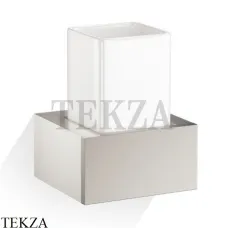 Decor Walther BRICK Настенный стакан для зубных щеток 0591934, никель сатин