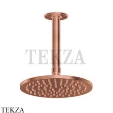 Gessi INCISO SHOWER Верхняя душевая лейка с кронштейном 58152-030, Copper глянец