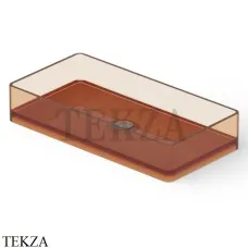 Dea Design Washbasins Раковина настольная 80х40 см Glasstech DD9010 800 R1, Sunset R1
