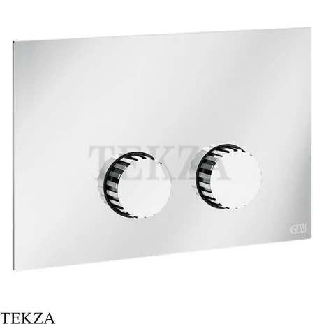 Gessi Incastri Клавиша смыва для инсталляции SANIT, Villeroy&Boch 75619-031, хром глянец