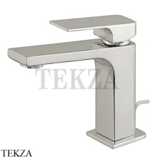 FIMA Carlo Frattini FIT Смеситель для раковины, с донным клапаном, F3381SN Brushed nickel