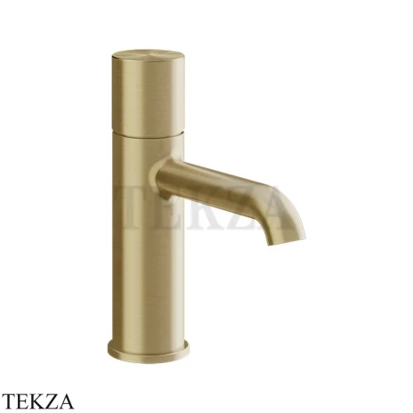 Gessi Habito UNITO Смеситель для раковины, без донного клапана 70002-727, Brushed Brass PVD