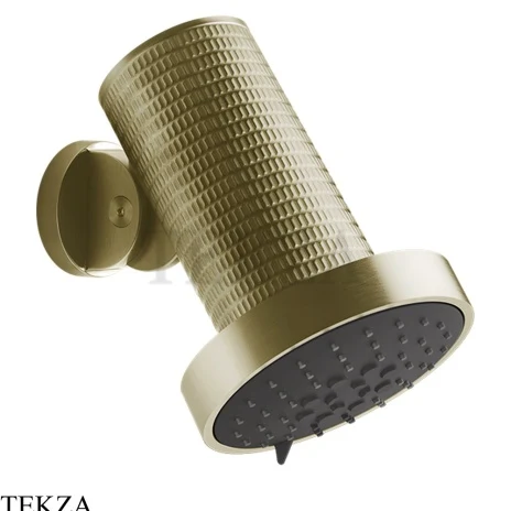 Gessi 316 SPOTWATER MECCANICA Душевая головка настенная, 3 функции 57253-727, Brushed Brass PVD