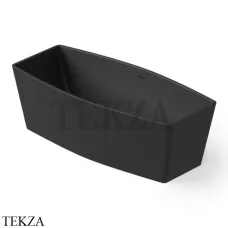 Dea Design Soul Ванна отдельностоящая прямоугольная 170x78 Solid Surface DD8618 1700 16, Black №16