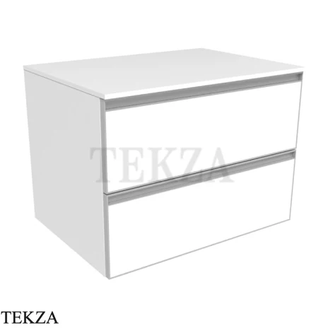 Flaminia Cubika модуль хранения подвесной 70×50×50 см, 2 ящика, белый матовый