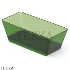Dea Design Modern Ванна отдельностоящая прямоугольная 150x68 Glasstech DD8603 1500 R3, Emerald R3