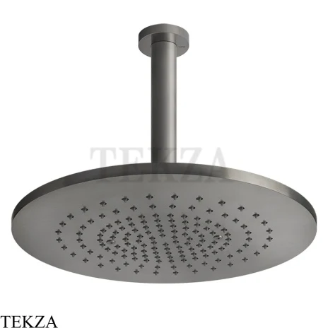 Gessi 316 SHOWER Верхняя душевая лейка с потолочным креплением 54152-239, Steel Brushed